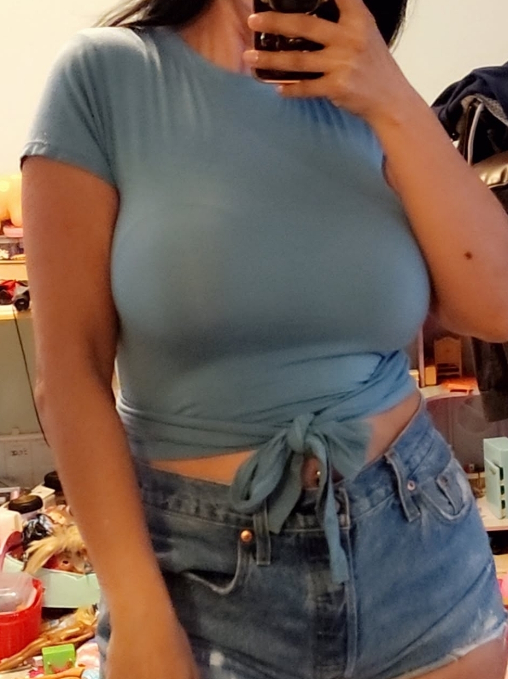 Blogilates Reversible Bow Back Tee M - Picture 5 of 15